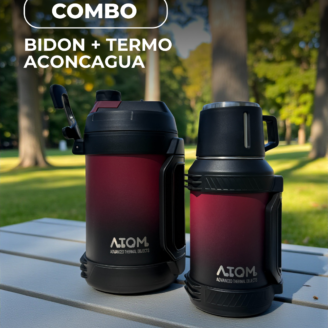 COMBO BIDON + TERMO ACONCAGUA