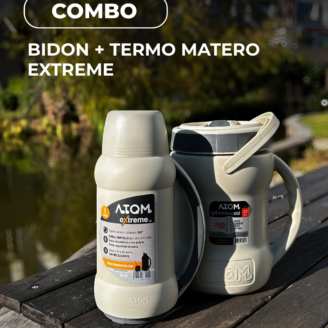 COMBO BIDON + TERMO MATERO EXTREME