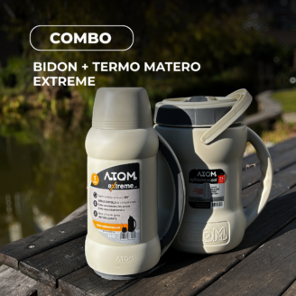COMBO BIDON + TERMO MATERO EXTREME