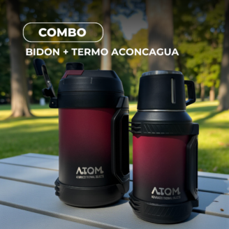 COMBO BIDON + TERMO ACONCAGUA